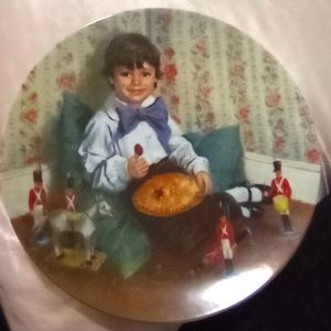 "Little Jack Horner" plate
